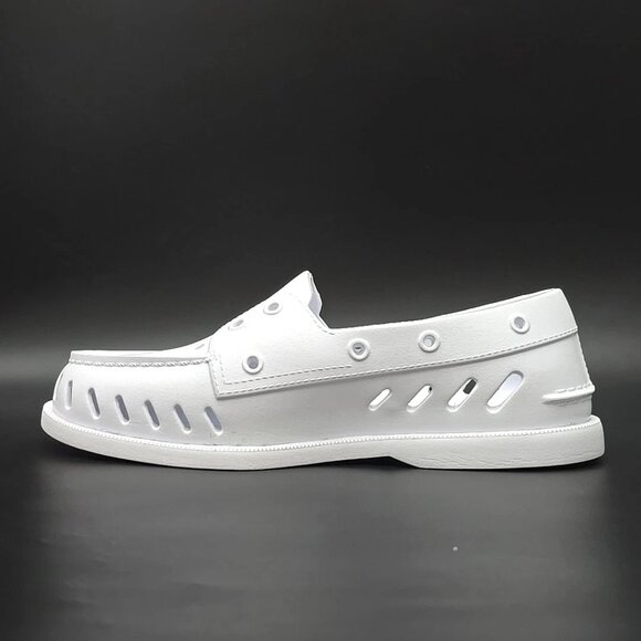 Sperry Top-Sider Authentic Original Float Boat White Shoes Women's US Size 9 - Picture 7 of 12